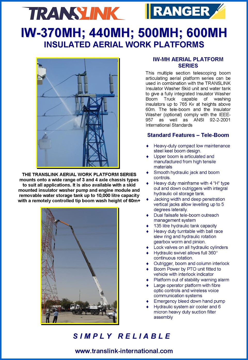 TRANSLINK RANGER IW MH SERIES 1